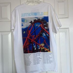 Travis Scott Astroworld Rollercoaster Tee